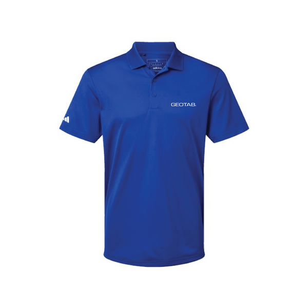 Adidas Mens Blue Sport Polo